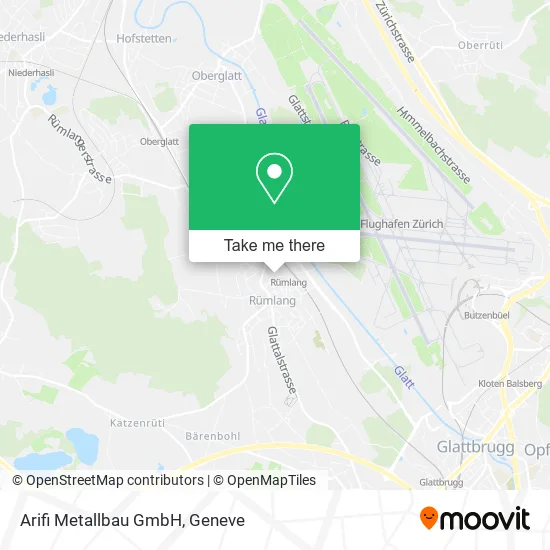 Arifi Metallbau GmbH map