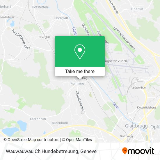 Wauwauwau.Ch Hundebetreuung map