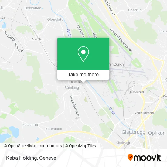Kaba Holding map