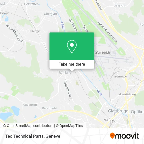 Tec Technical Parts map