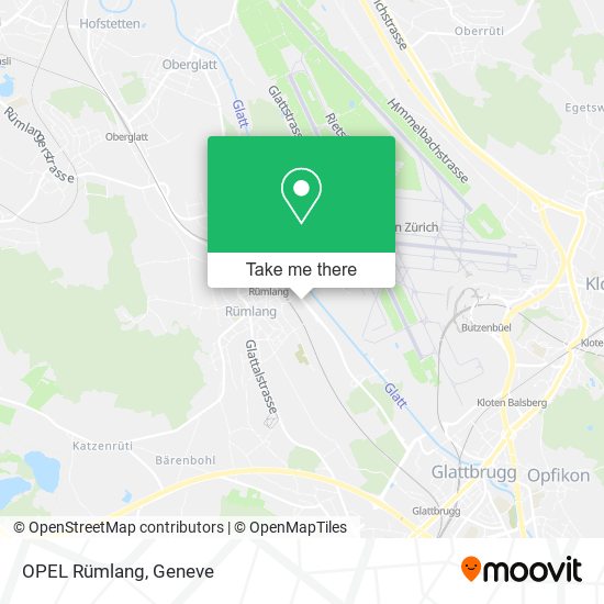 OPEL Rümlang map