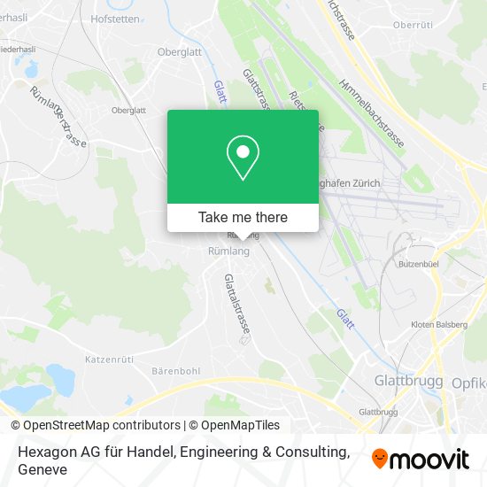 Hexagon AG für Handel, Engineering & Consulting map