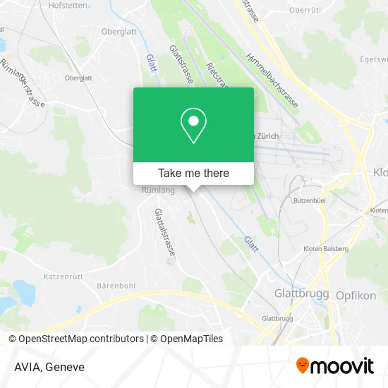 AVIA map