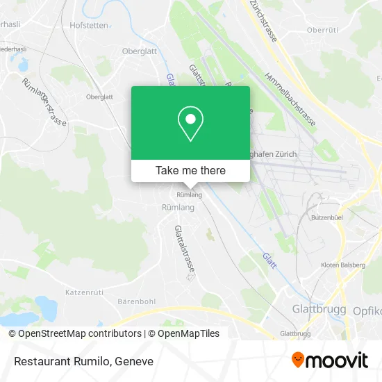 Restaurant Rumilo map