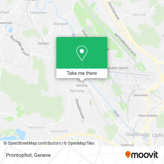 Prontophot map