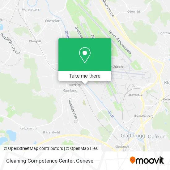 Cleaning Competence Center map