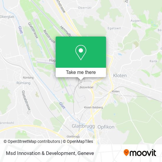 Msd Innovation & Development map