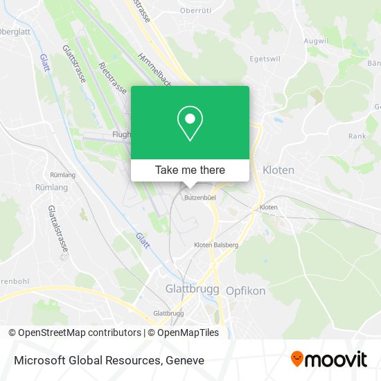 Microsoft Global Resources map