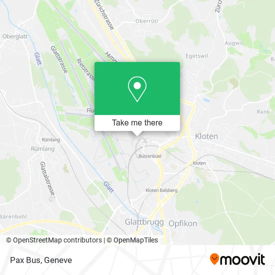 Pax Bus map