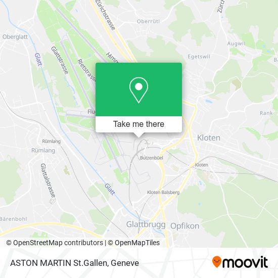 ASTON MARTIN St.Gallen map