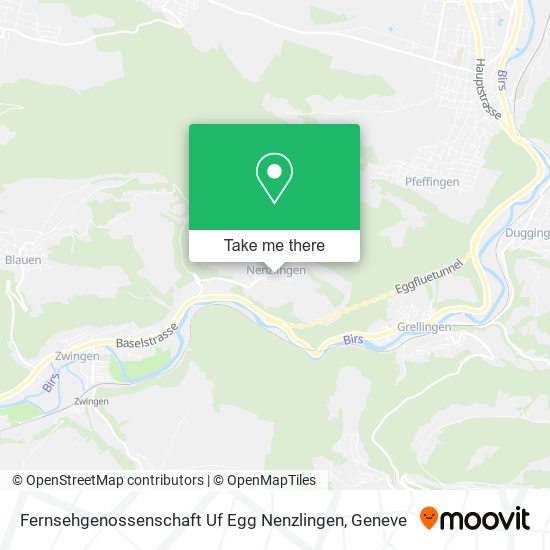Fernsehgenossenschaft Uf Egg Nenzlingen map