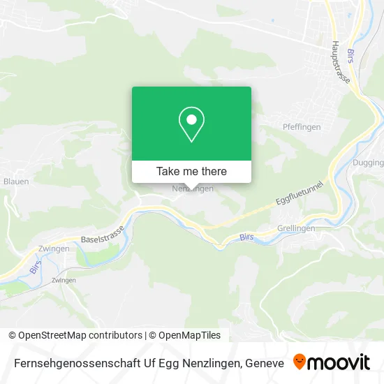 Fernsehgenossenschaft Uf Egg Nenzlingen plan