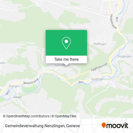 Gemeindeverwaltung Nenzlingen map