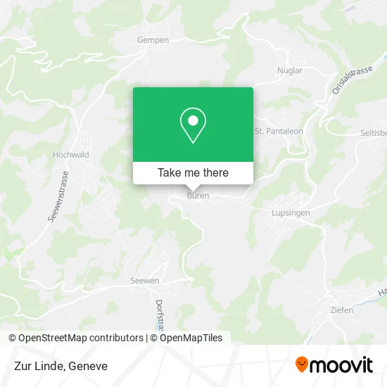 Zur Linde map