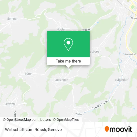 Wirtschaft zum Rössli map
