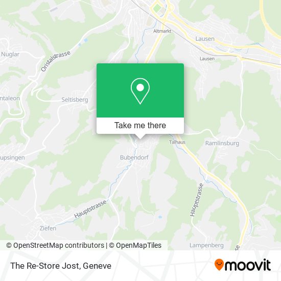 The Re-Store Jost map