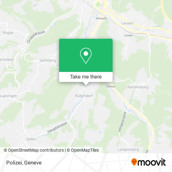 Polizei map
