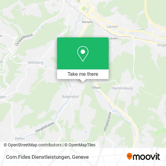 Com.Fides Dienstleistungen map