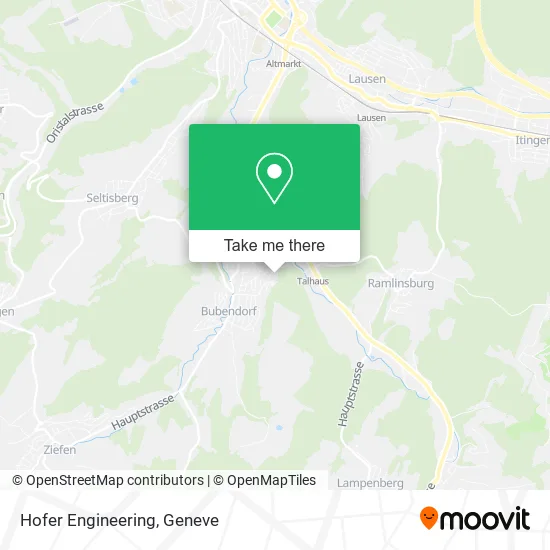 Hofer Engineering map