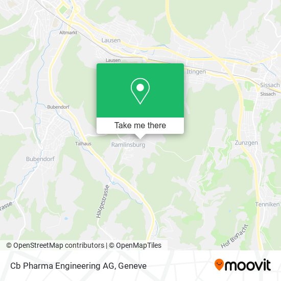 Cb Pharma Engineering AG map