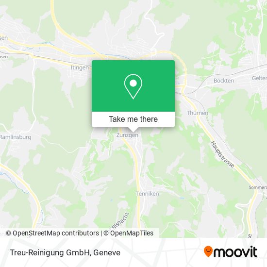 Treu-Reinigung GmbH map