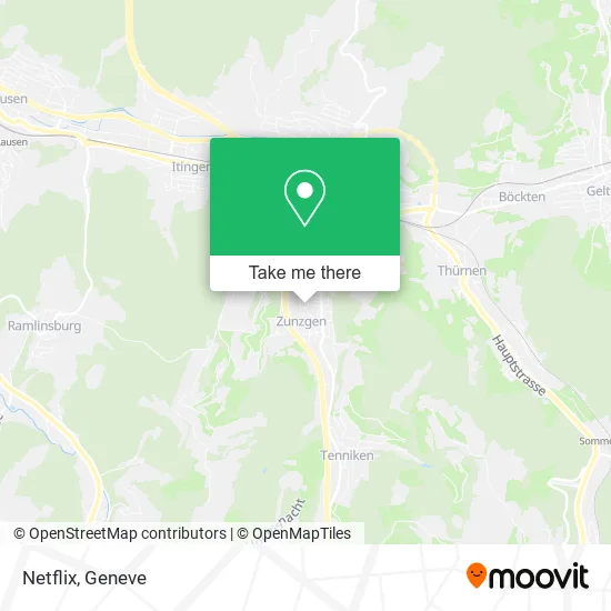 Netflix map