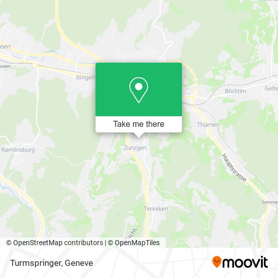 Turmspringer map