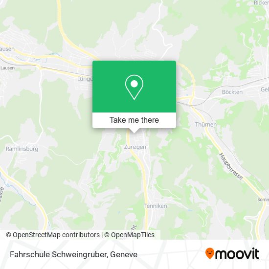 Fahrschule Schweingruber map