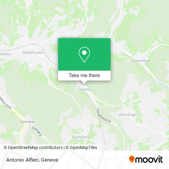 Antonio Alfieri map