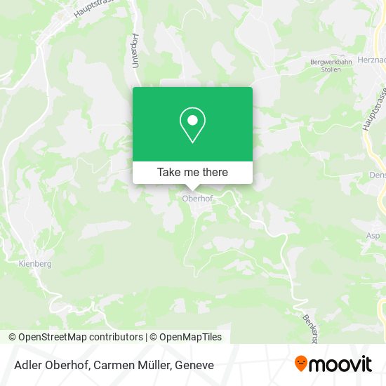 Adler Oberhof, Carmen Müller map