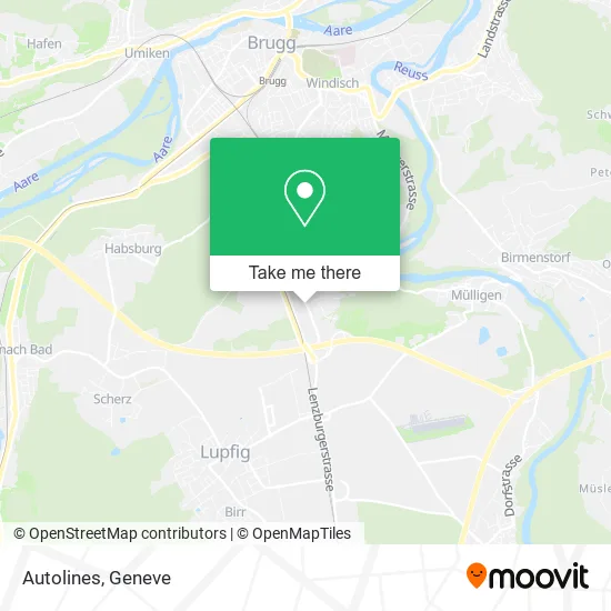 Autolines map