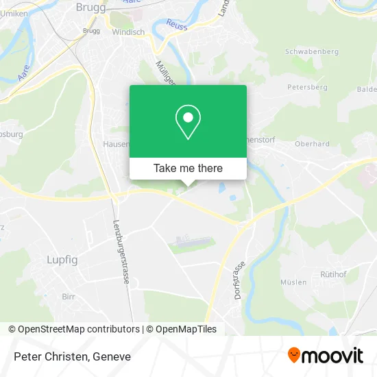 Peter Christen map