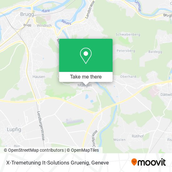 X-Tremetuning It-Solutions Gruenig map