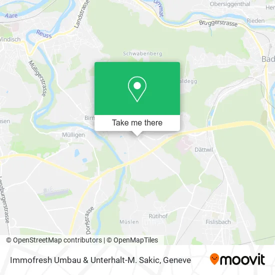 Immofresh Umbau & Unterhalt-M. Sakic map