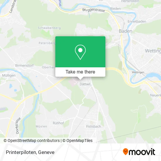 Printerpiloten map