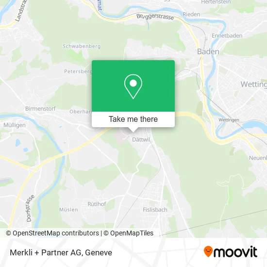Merkli + Partner AG map