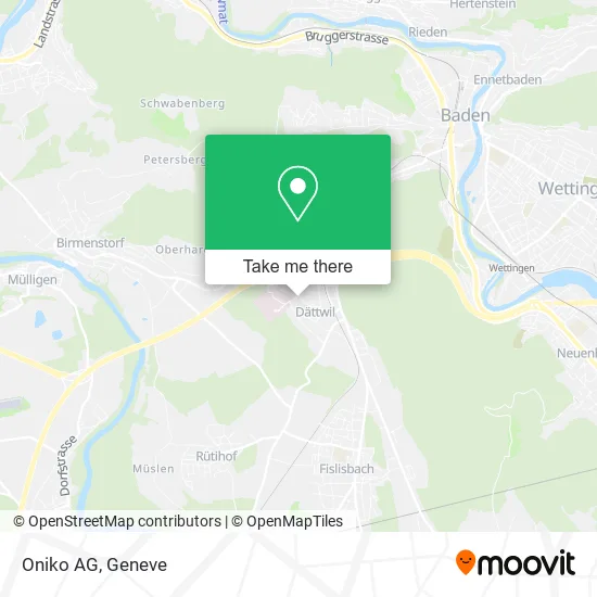 Oniko AG map