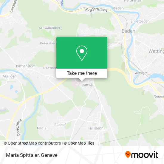 Maria Spittaler map