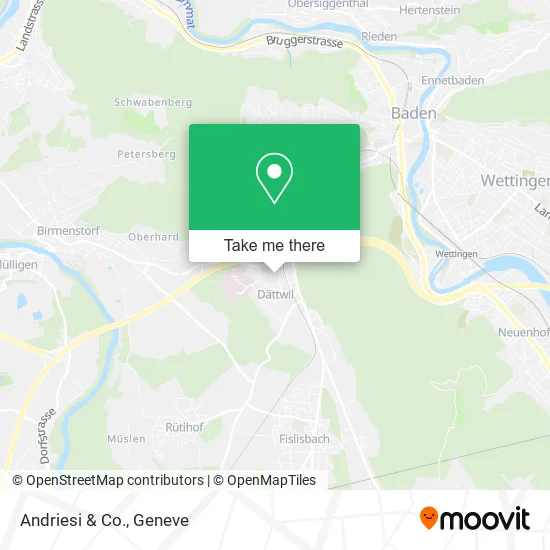 Andriesi & Co. map