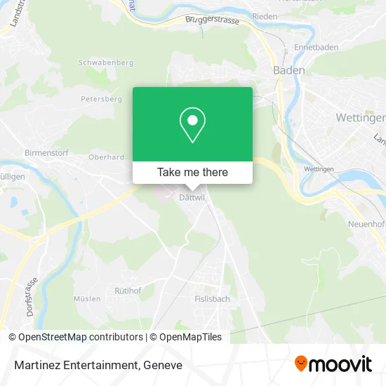 Martinez Entertainment map