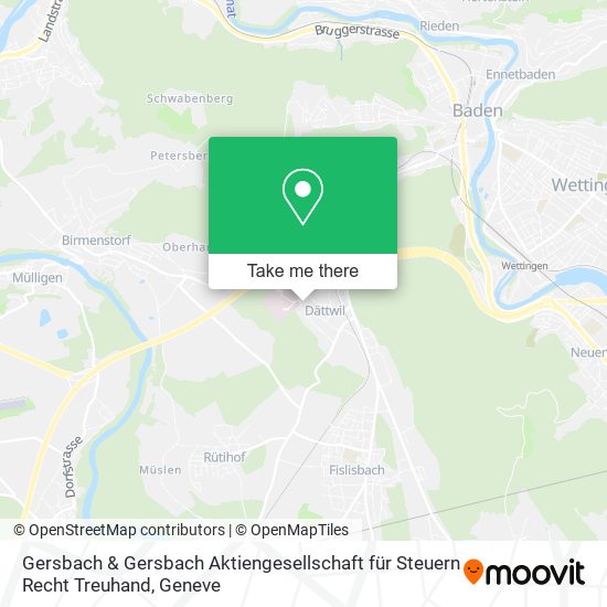 Gersbach & Gersbach Aktiengesellschaft für Steuern Recht Treuhand map