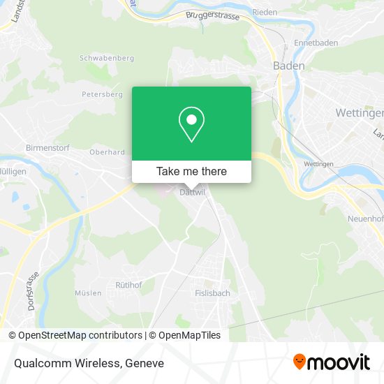 Qualcomm Wireless map