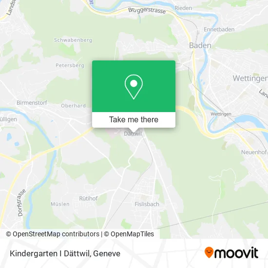 Kindergarten I Dättwil map