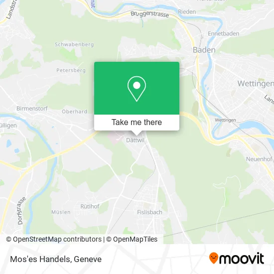 Mos'es Handels map