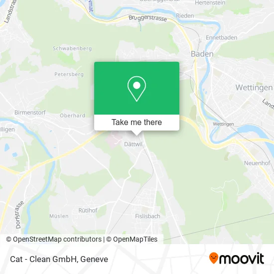 Cat - Clean GmbH map