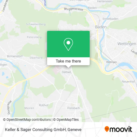 Keller & Sager Consulting GmbH map