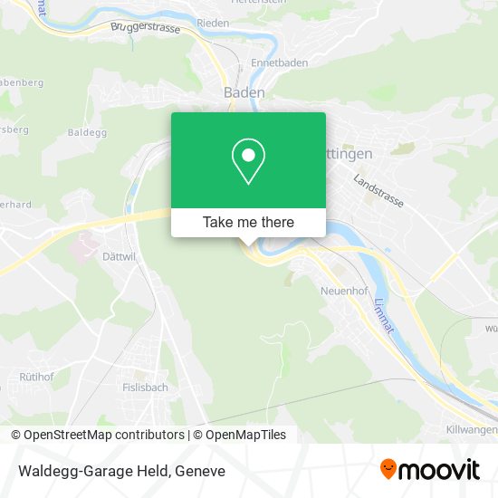 Waldegg-Garage Held map