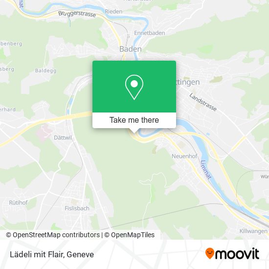 Lädeli mit Flair map