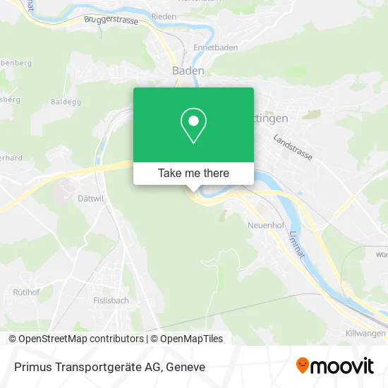 Primus Transportgeräte AG map