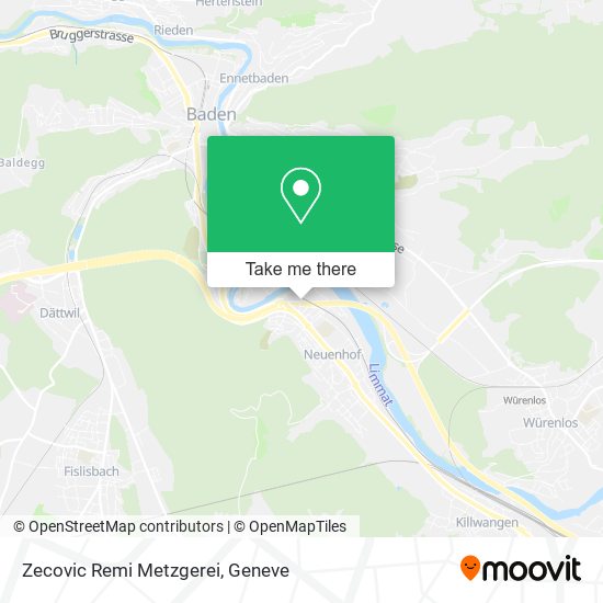 Zecovic Remi Metzgerei map